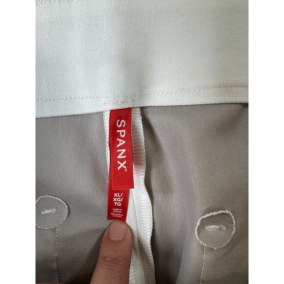Spanx, Ankle Slim Straight Pant -White  Size XL,NEW - Picture 11 of 14